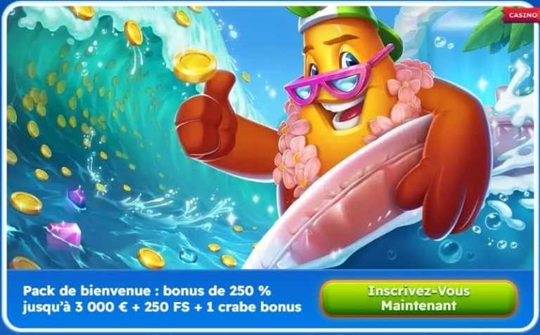 Spinfest Casino bonus bienvenue