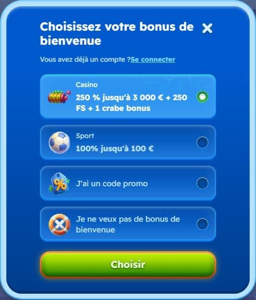 Spinfest Casino inscription