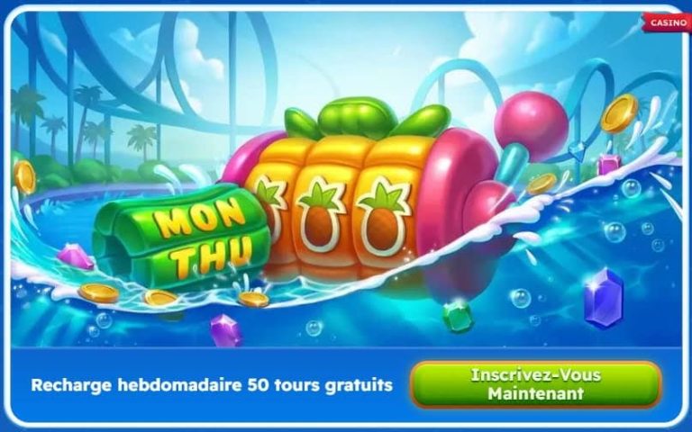 Spinfest Casino recharge hebdomadaire